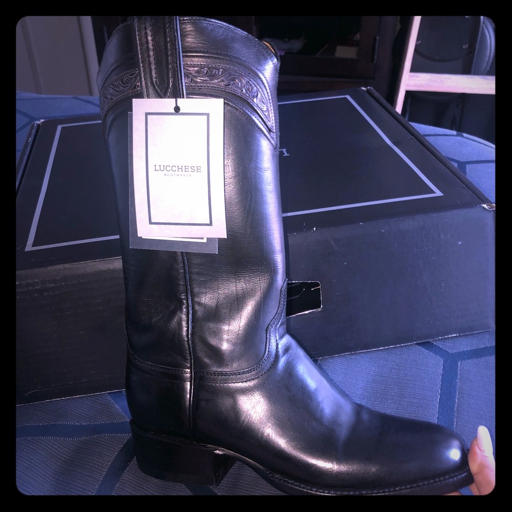 Lucchese women’s riding boot brand new never worn